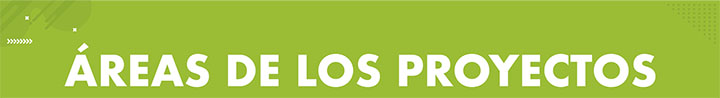 Imagen de color verde de los áreas de los proyectos para teléfonos móviles
